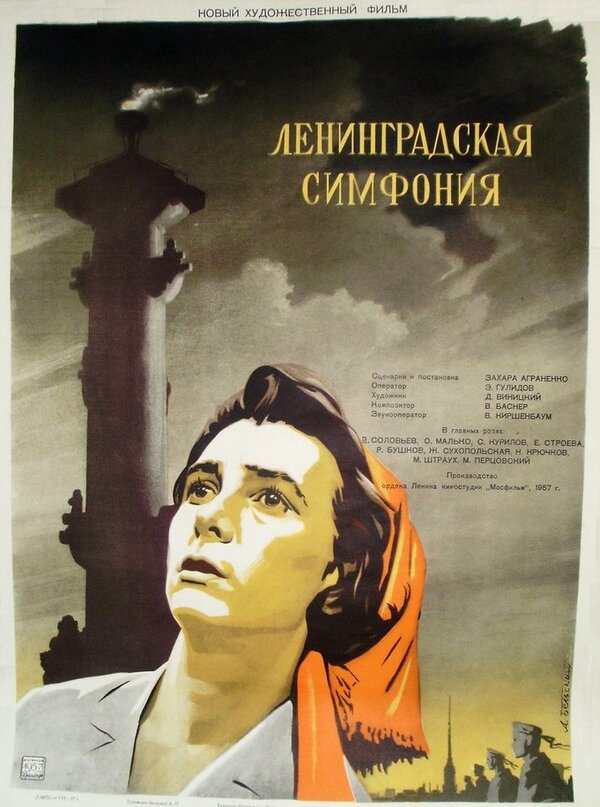 Ленинградская симфония - постер фильма